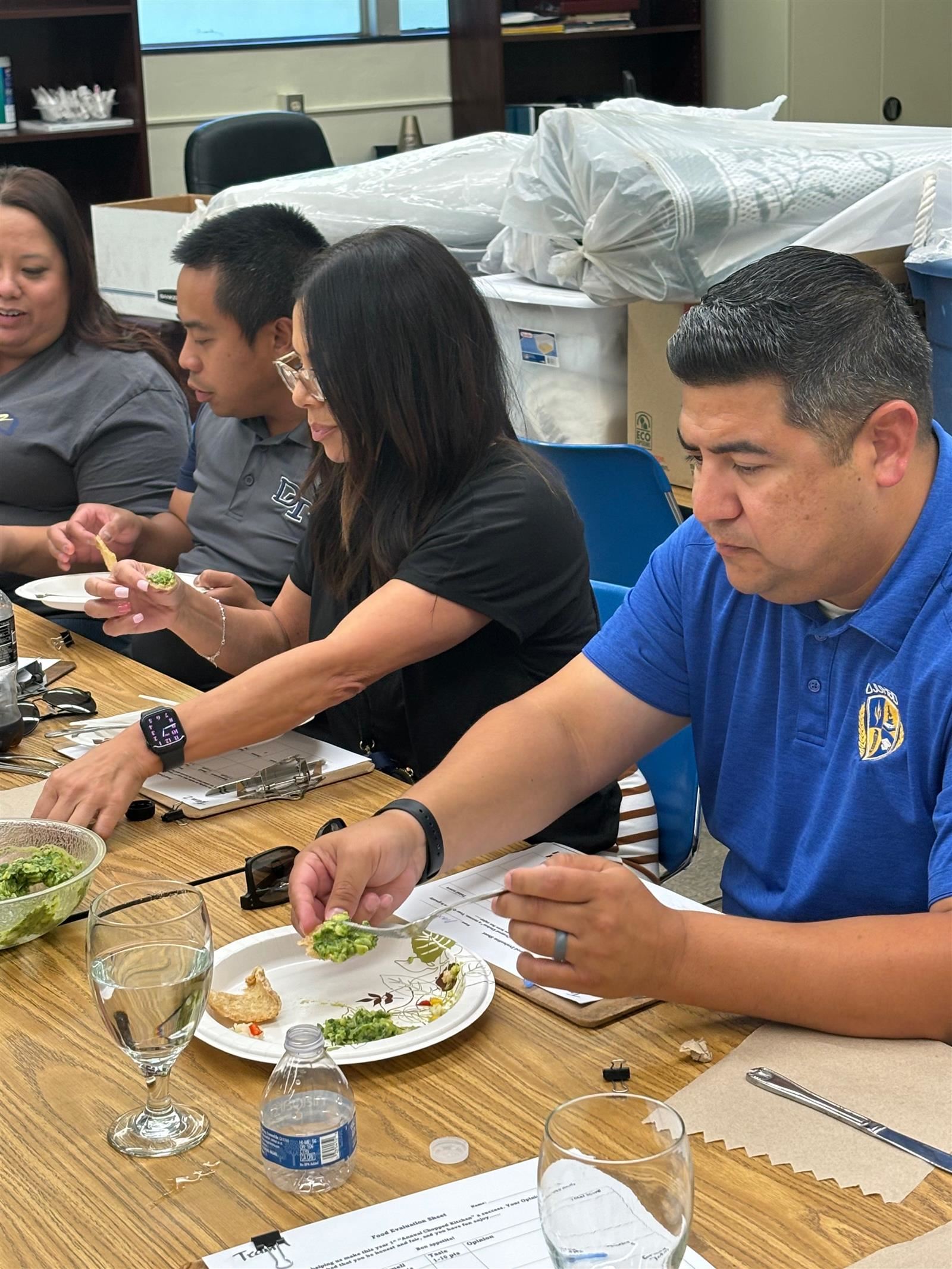 DJUHSD 1st Annual Cookoff judges