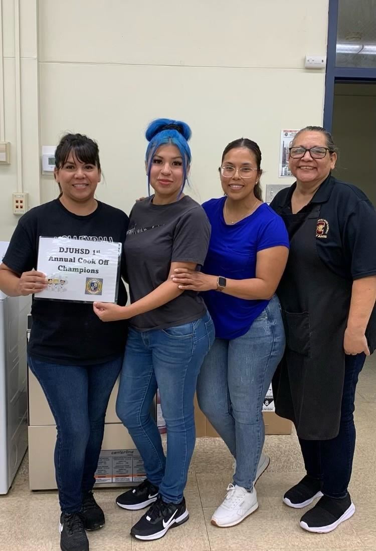 DJUHSD 1st Annual Cookoff Champions